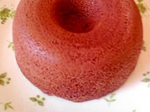 低糖質ダイエット★ふわふわチョコおから蒸しパン♪